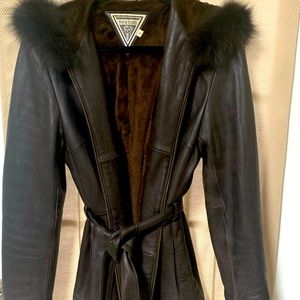 Marvin Richards 100% Genuine Leather Coat